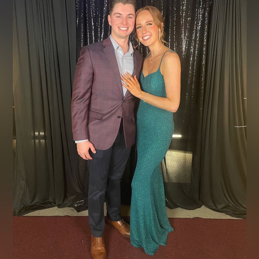 Windsor Green Sparkly Gown